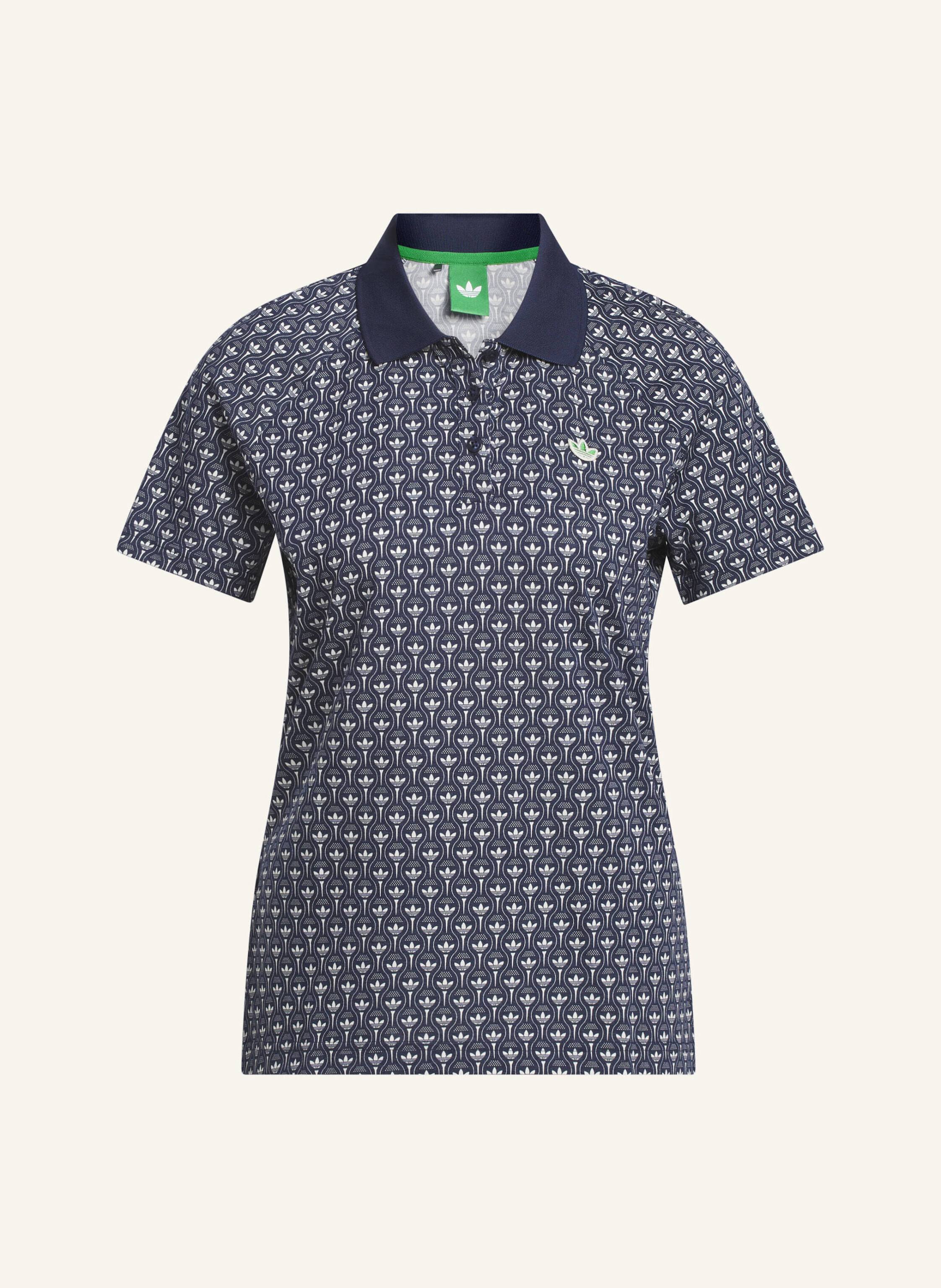 adidas ORIGINALS ALL OVER TREFOIL POLOSHIRT