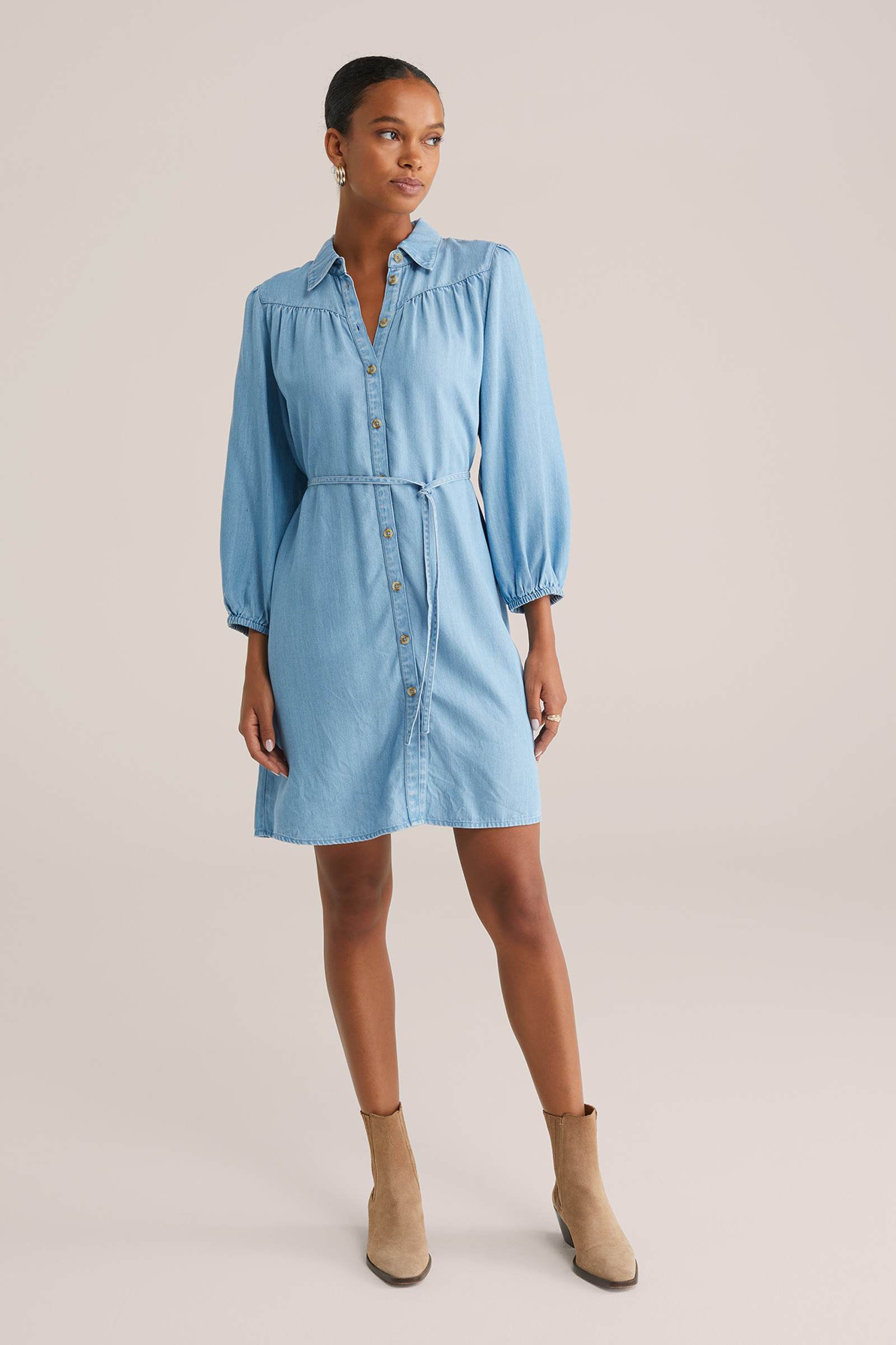 Dames jurk van denim