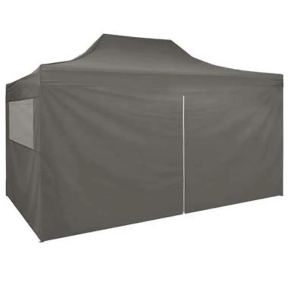 vidaXL - Partytent - Antraciet - Stof