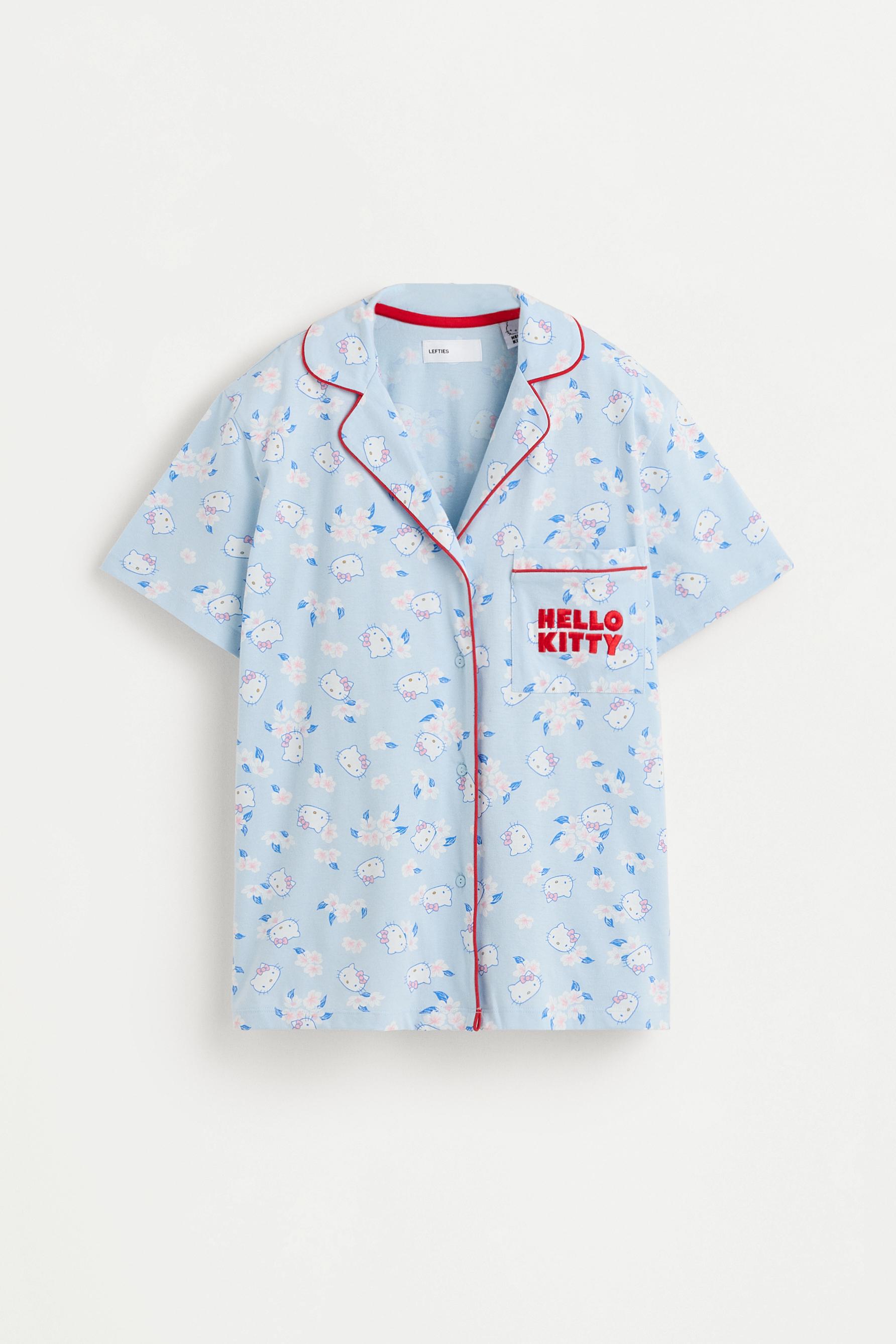 Pijama corto camisero Hello Kitty ©SANRIO