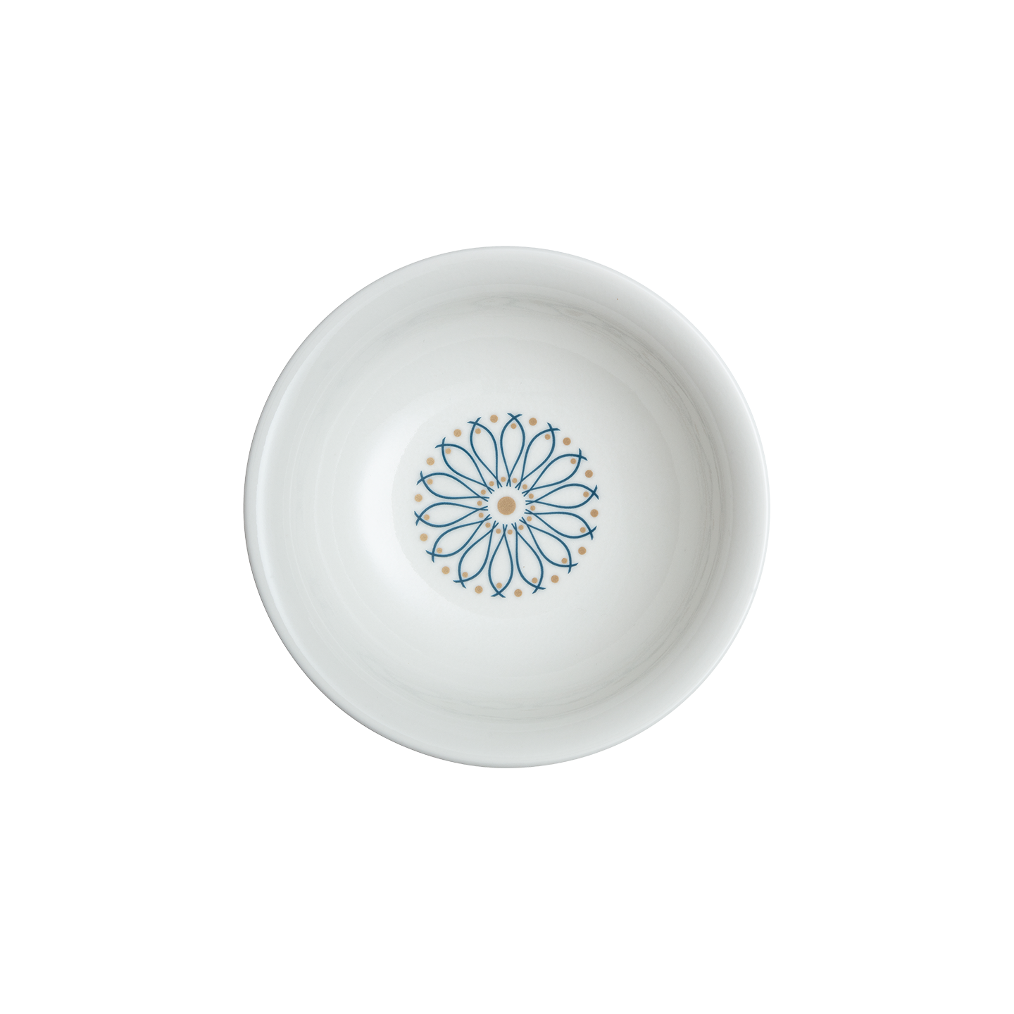 Modern Deco Small Shallow Bowl