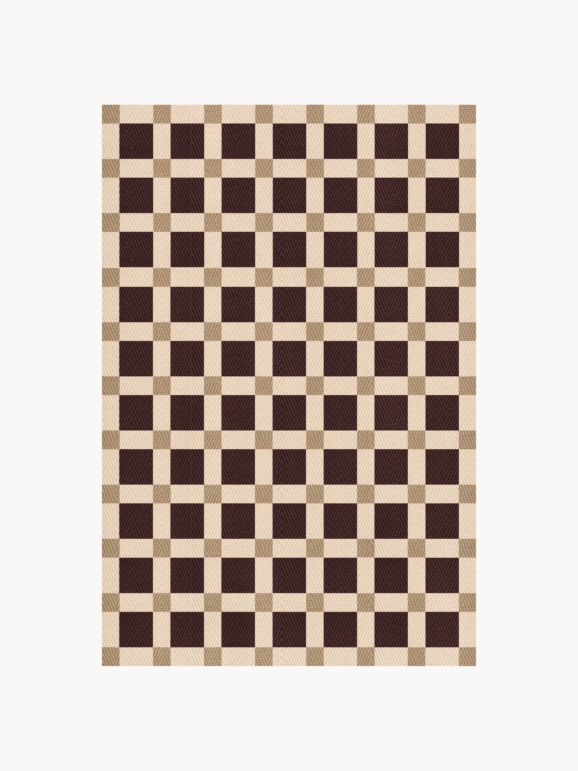 Handgewebter Jute-Teppich Sesame