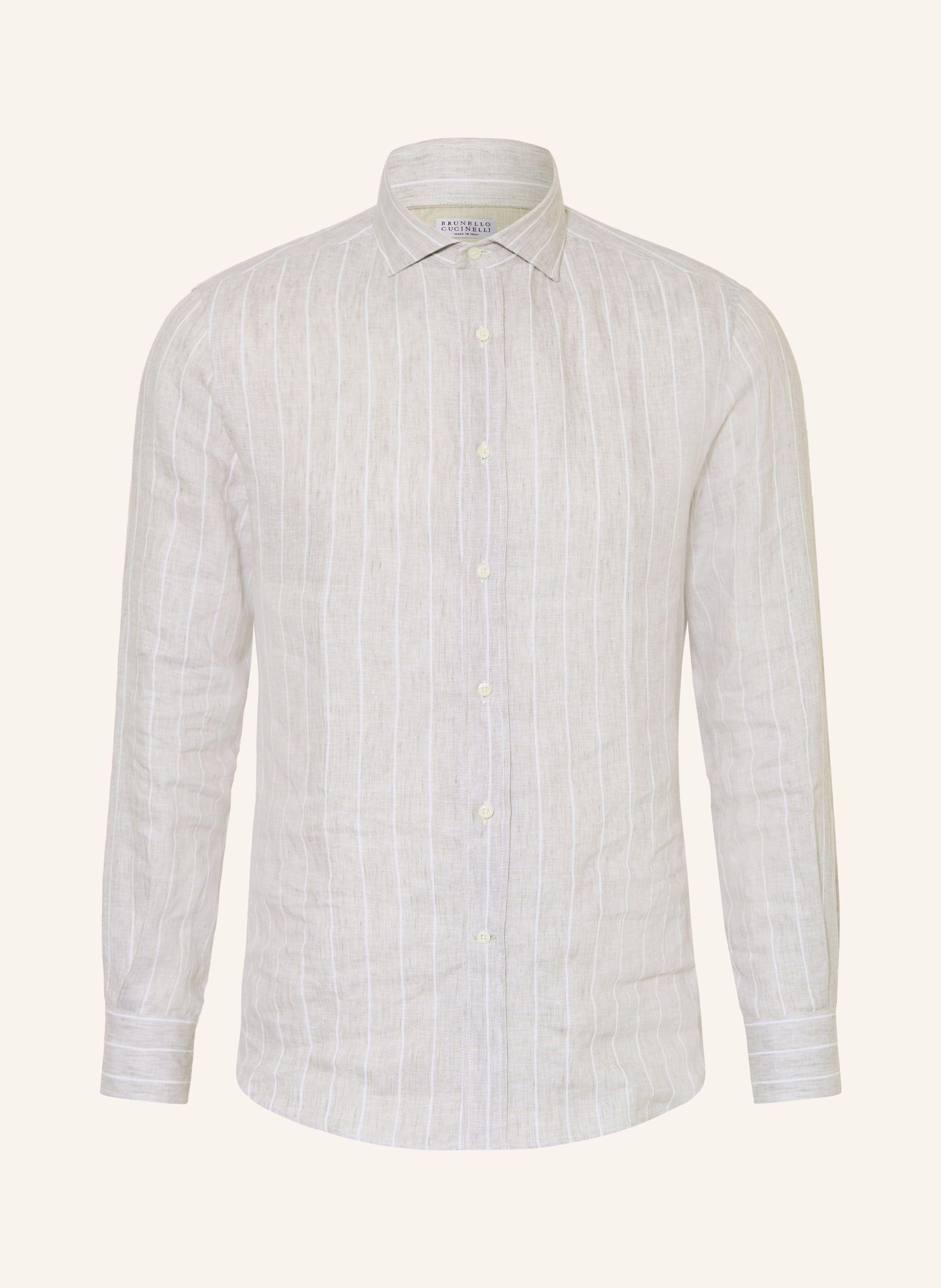 BRUNELLO CUCINELLI Leinenhemd Easy Fit