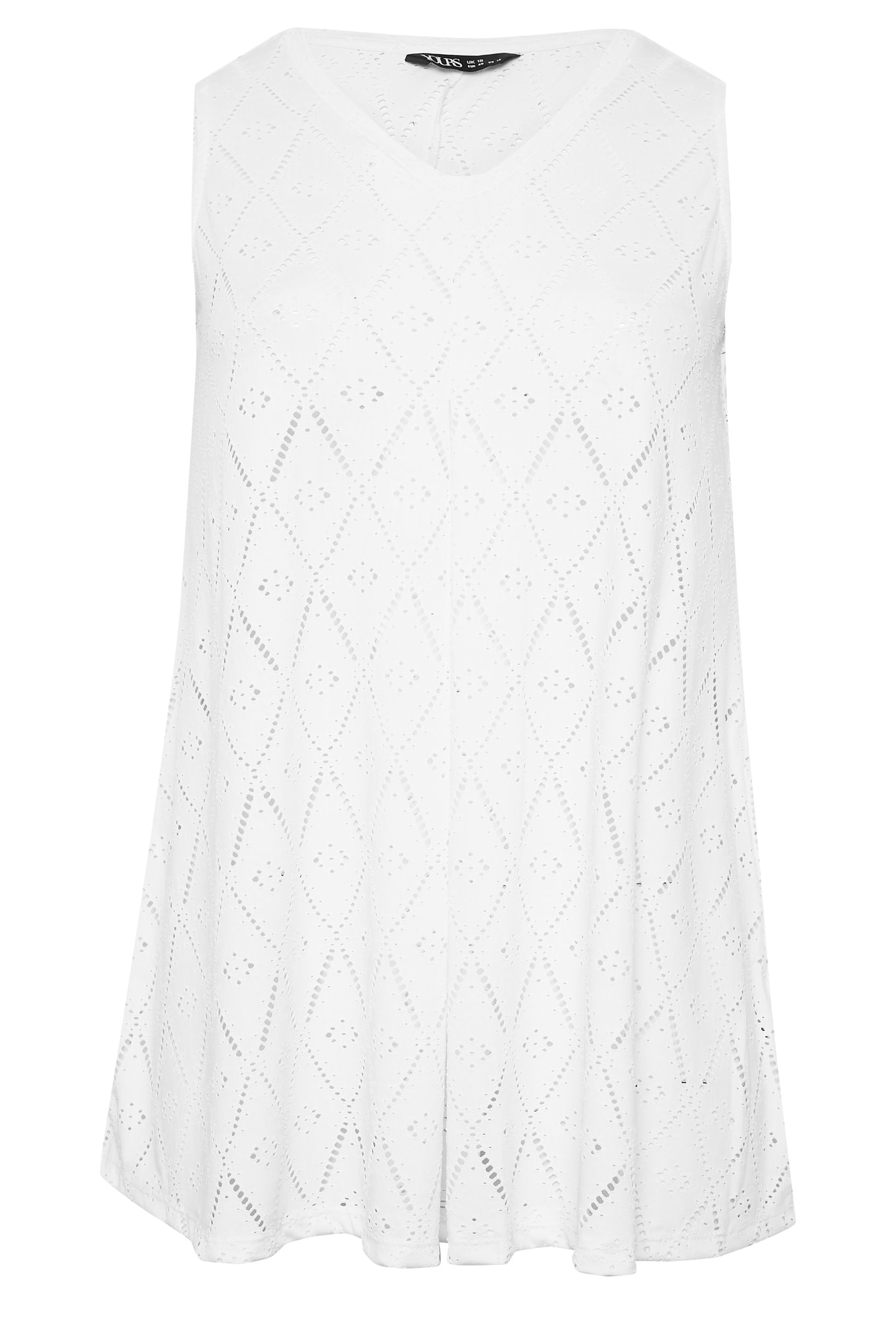 Yours Pleat Front Vest Top