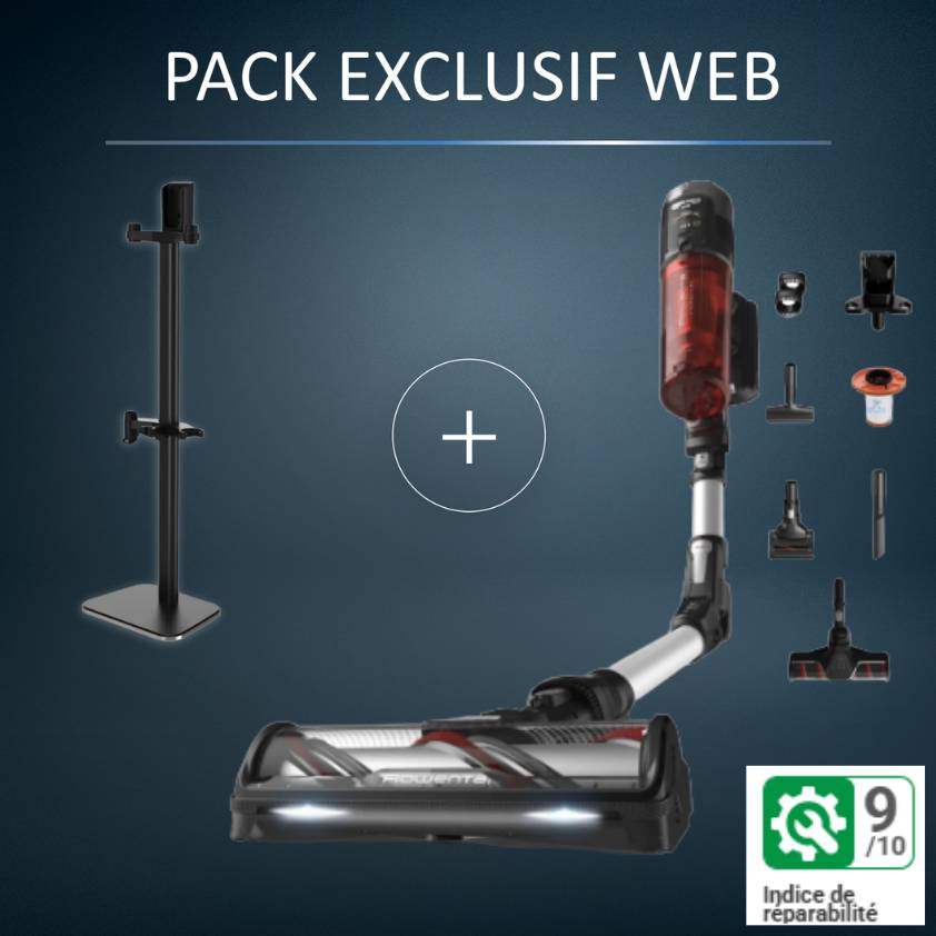 Pack Exclusif Web - Aspirateur balais X-FORCE FLEX 13.60 COMPLET   Station de charge