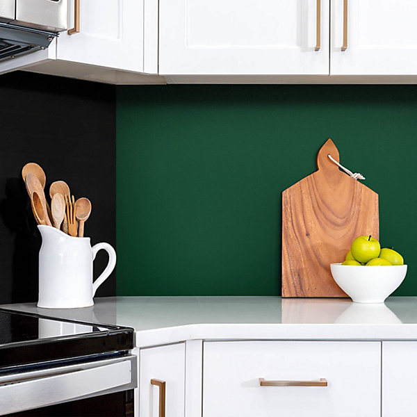 Panneau autocollant Tulup 100x50 cm Couleur verte 1 pcs
