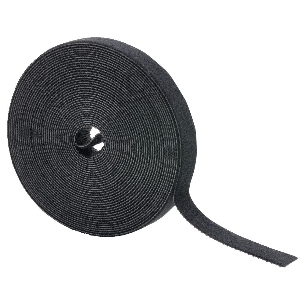 Collier de serrage auto-adhésive réutilisable nylon 5m (3 modèles)