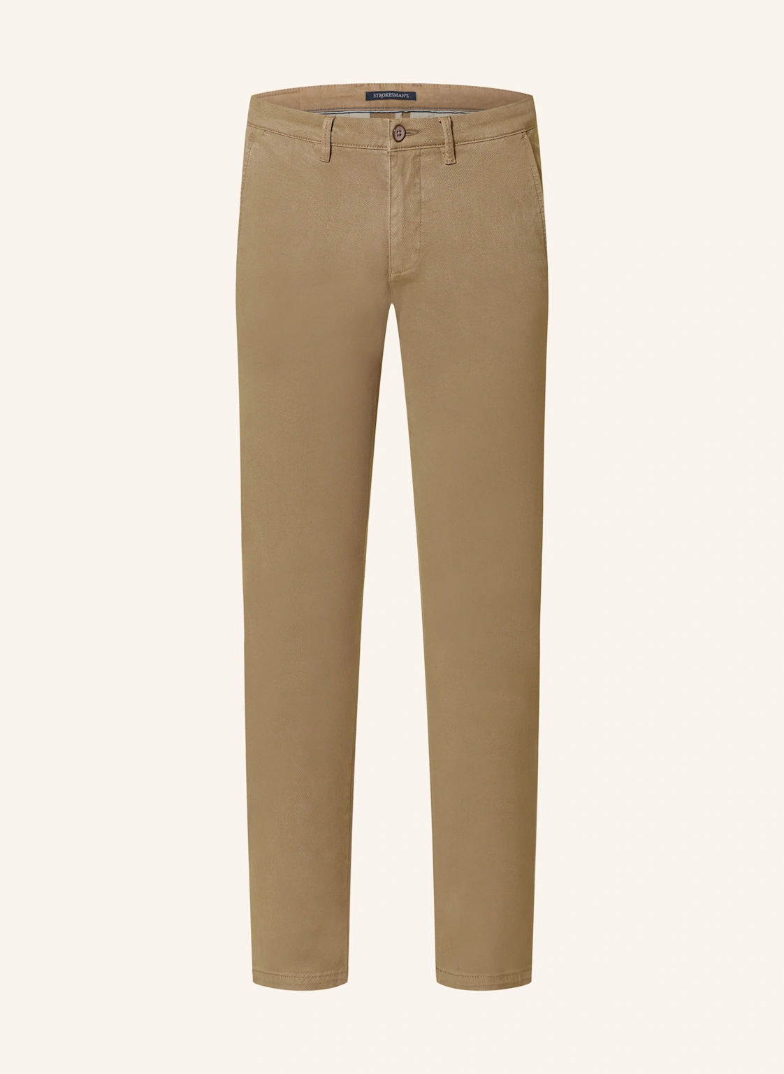 STROKESMAN'S Piqué-Chino Slim Fit