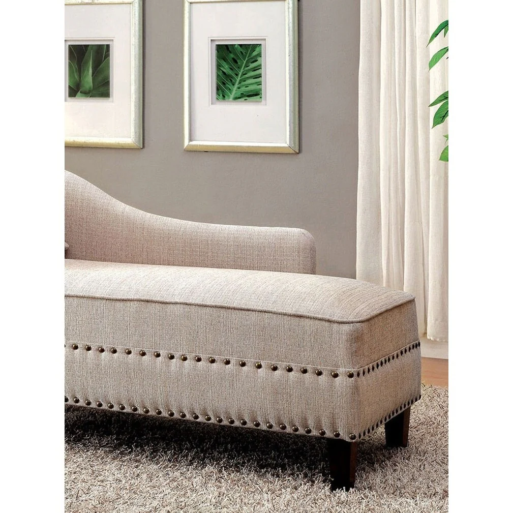 Farmhouse Storage Narrow Hallway Bench with Wood Legs