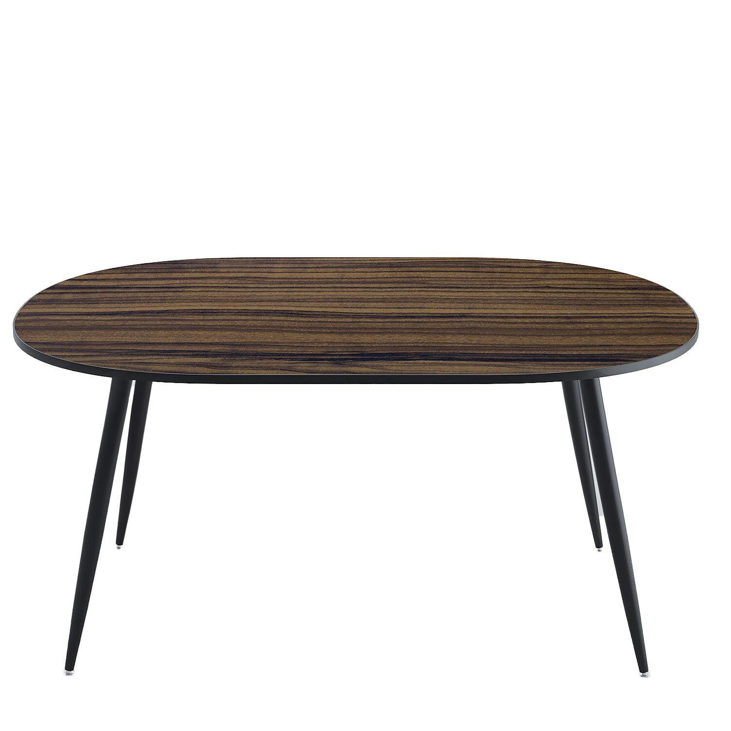 MYRTILLE - Table ovale design vintage