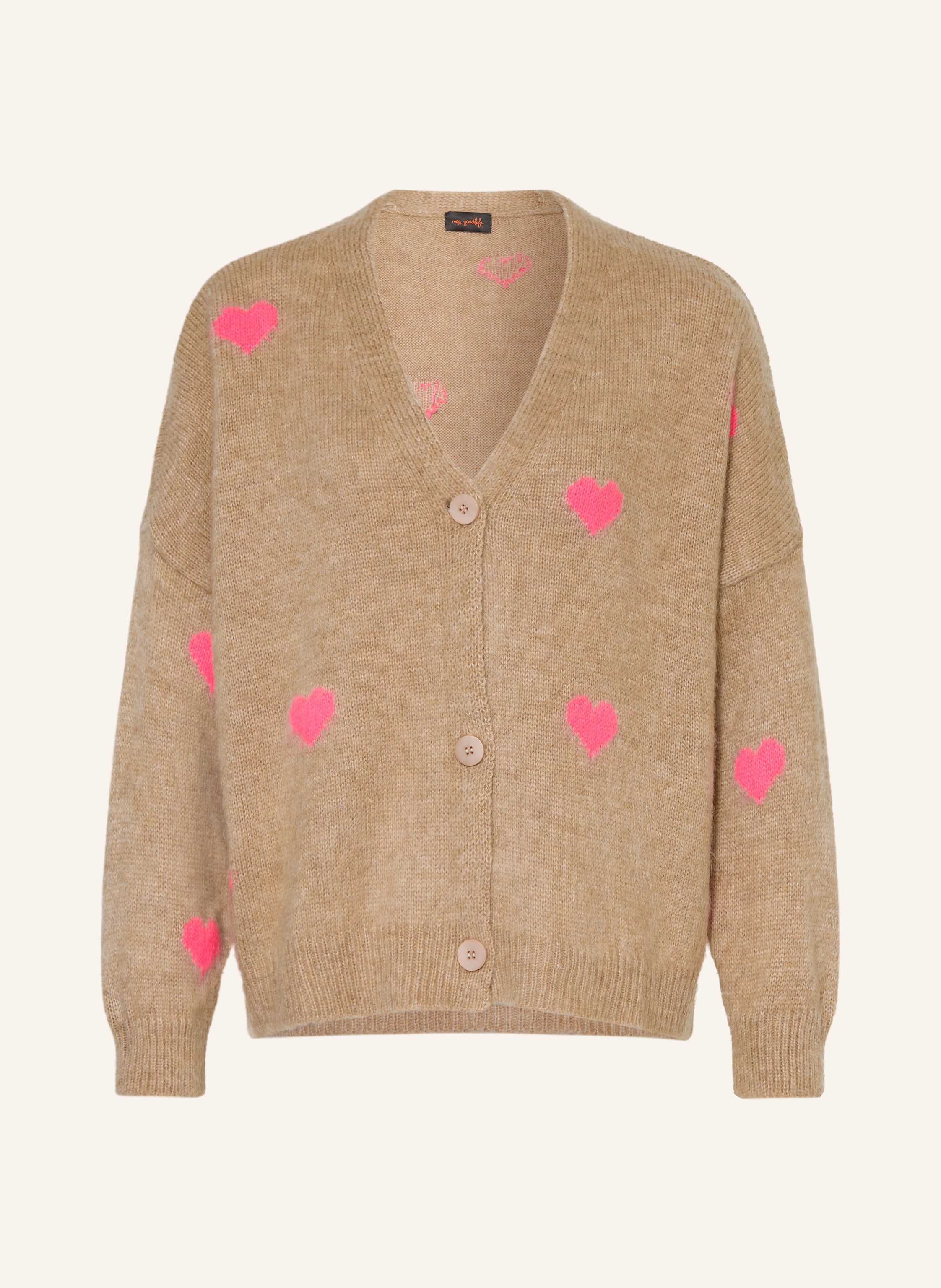 miss goodlife Strickjacke mit Alpaka