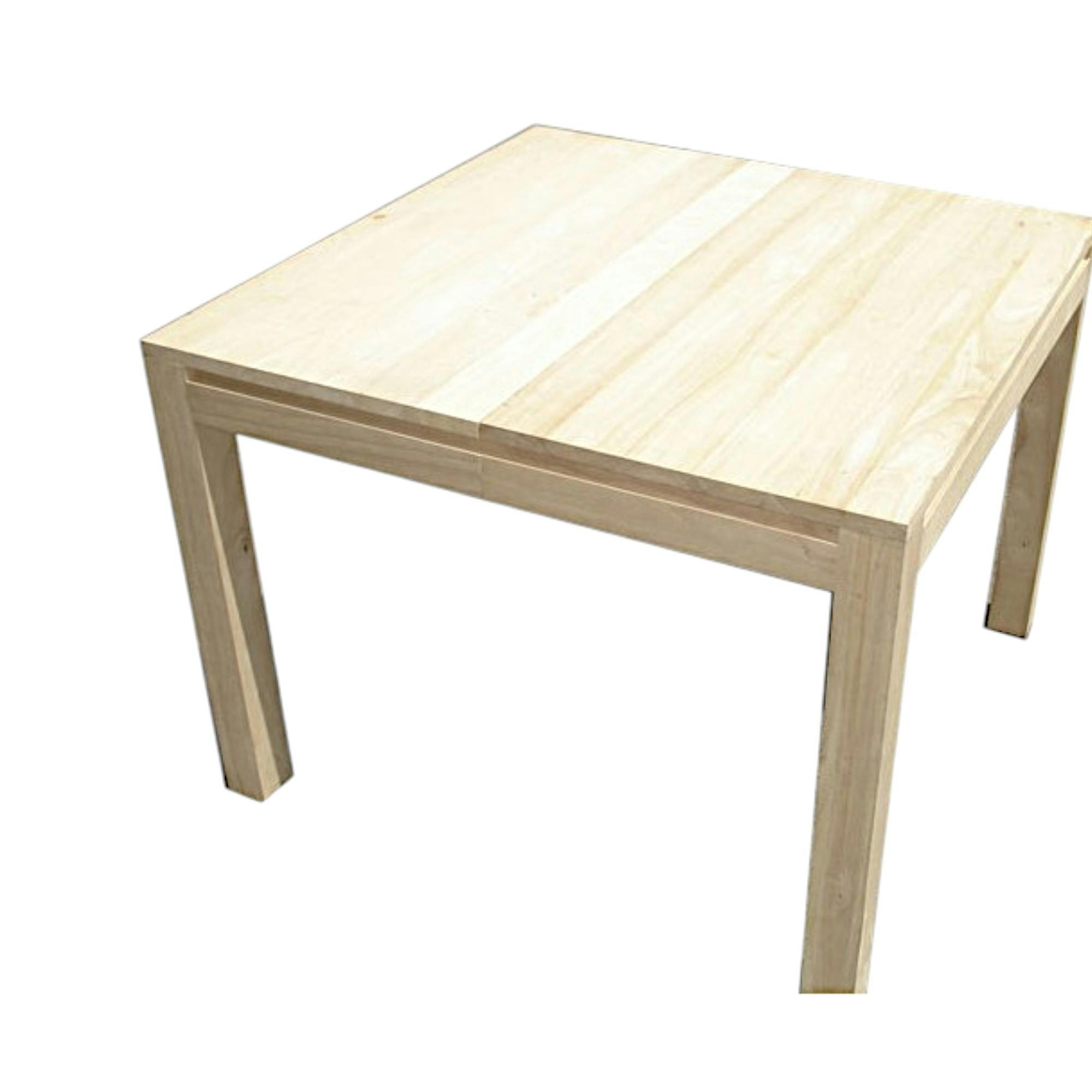 Table de repas Hévéa extensible 100/200x100x76cm OLGA
