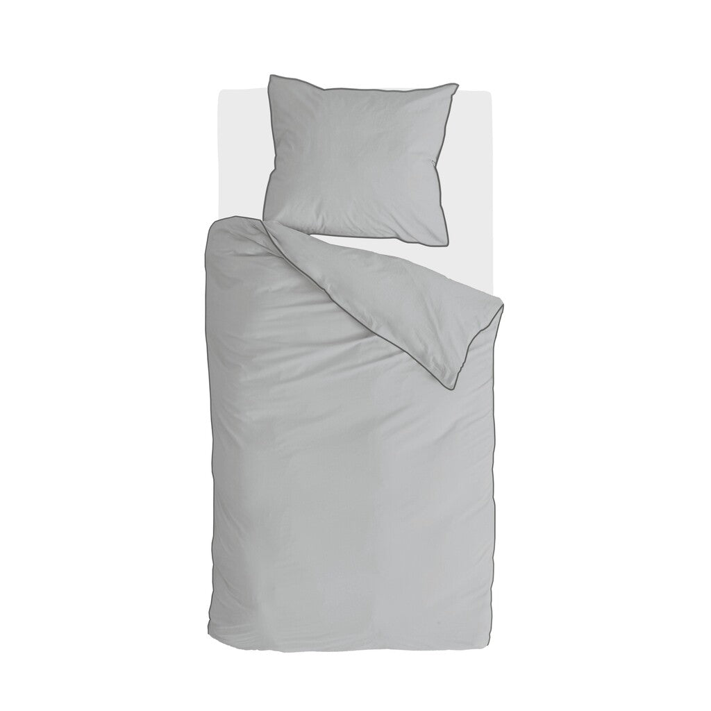 Walra - Dekbedovertrek Sweet Softy - 140x220 cm - Grijs