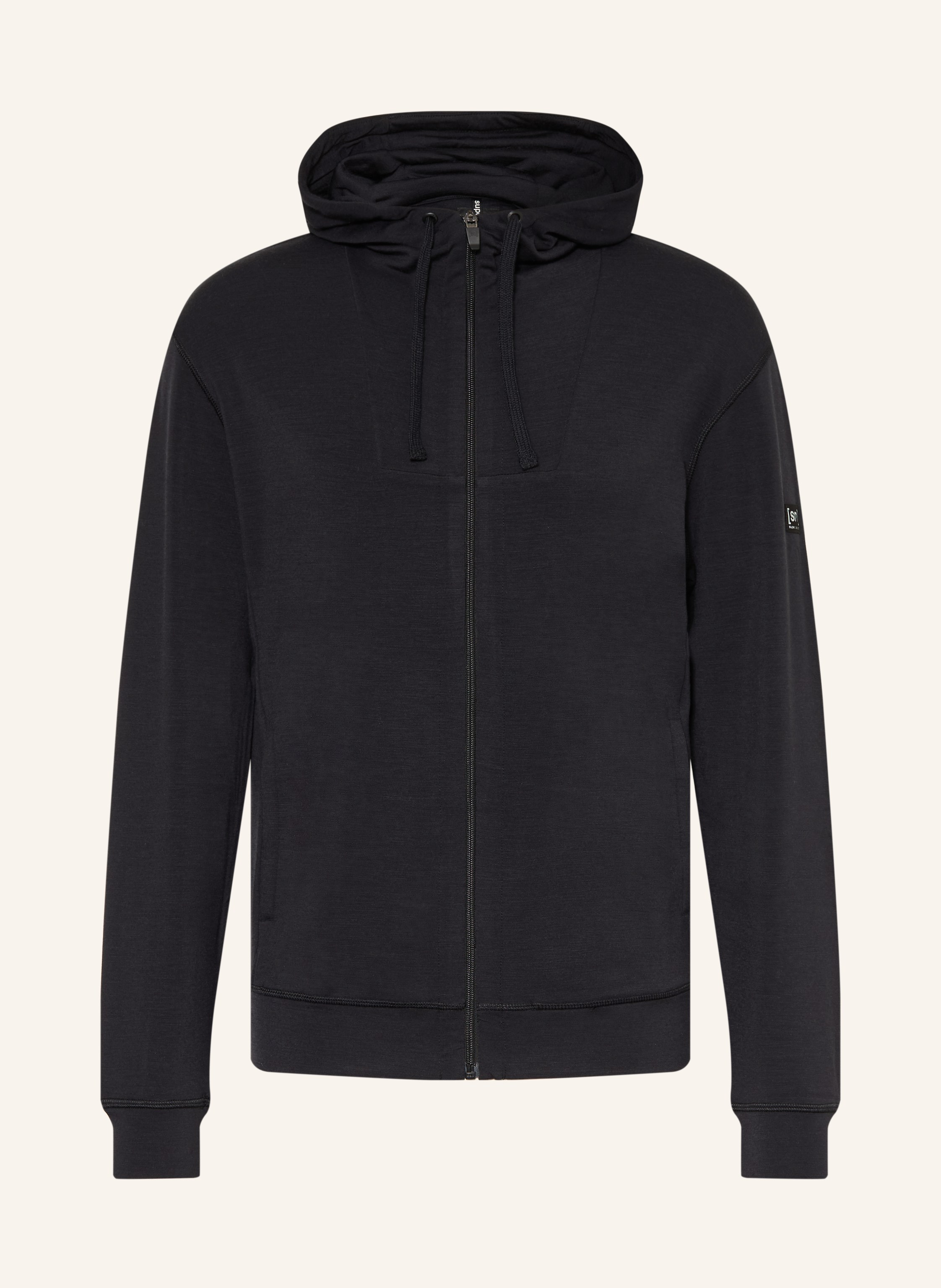 super.natural Sweatjacke EVERYDAY mit Merinowolle
