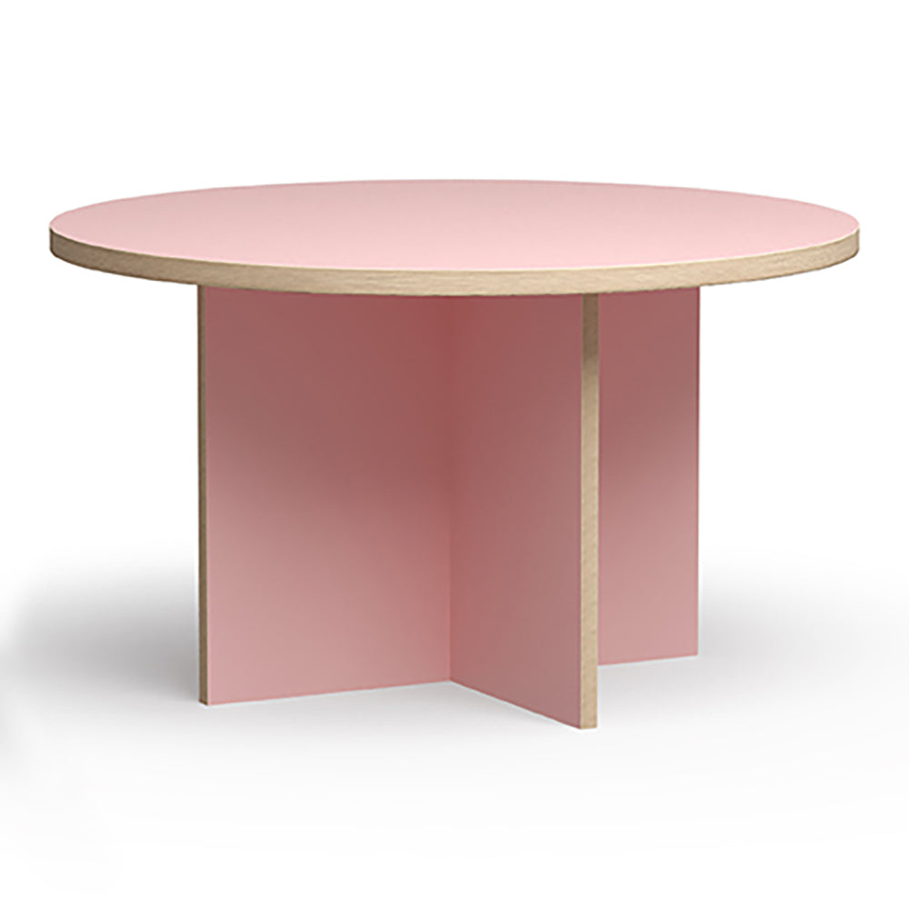 HKliving Dining Table Eettafel - Ø 130 cm - Pink