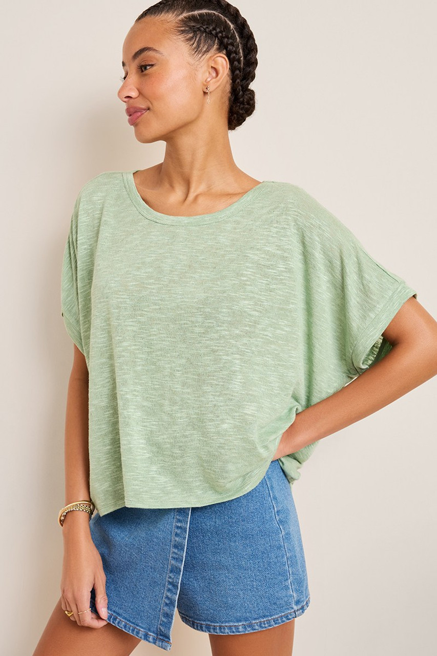Tea Short Sleeve Dolman Tee