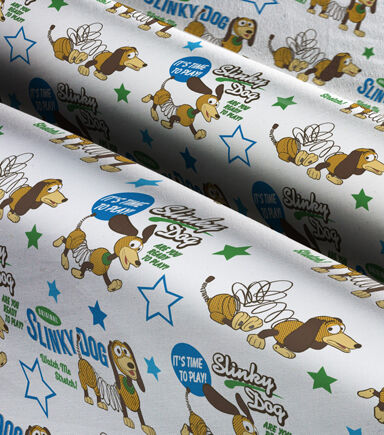 Toy Story Slinky Dog Disney Cotton Fabric