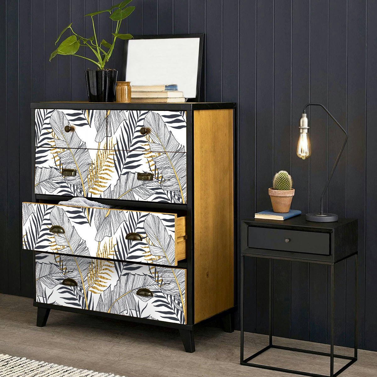 - Sticker meuble tropical hivaoa 60x90cm