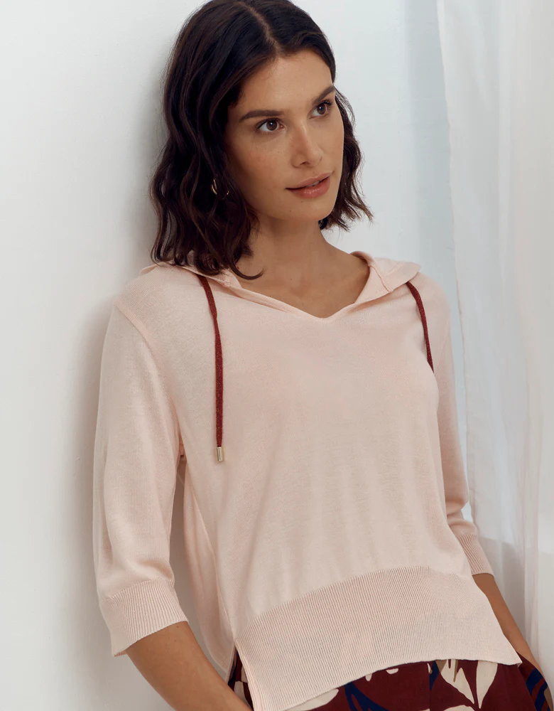 Sweat maille à capuche ARUS/87143/901
