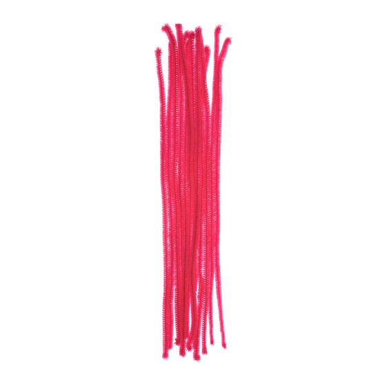 Cerise Pipe Cleaners 12 Pack