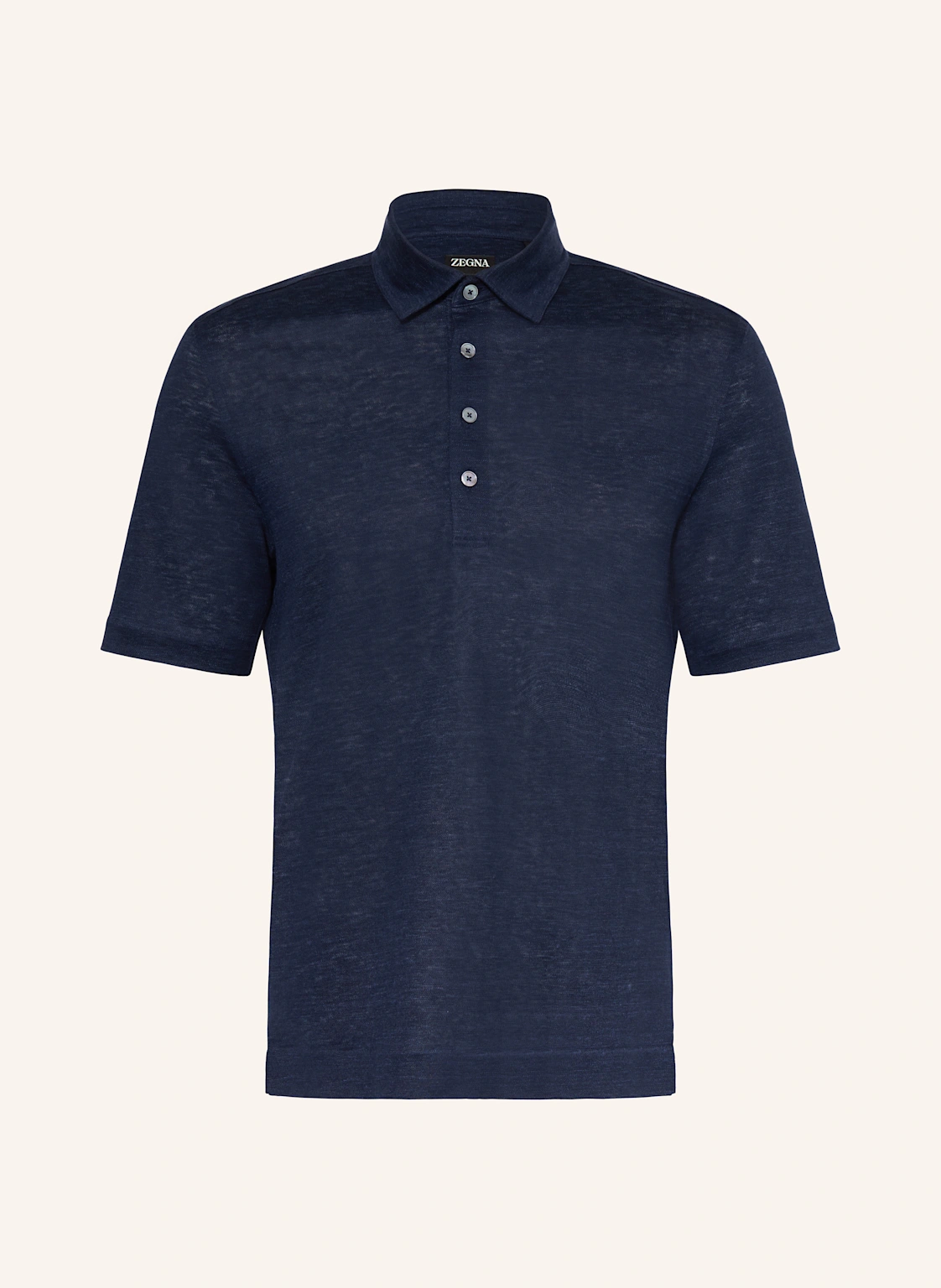 ZEGNA Leinen-Poloshirt