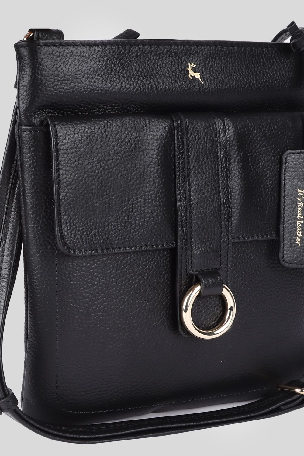 Ashwood Leather Heaven' Real Leather Cross Body Bag