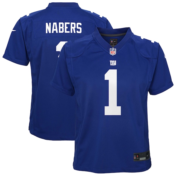 Malik Nabers New York Giants Nike Youth Game Jersey - Royal