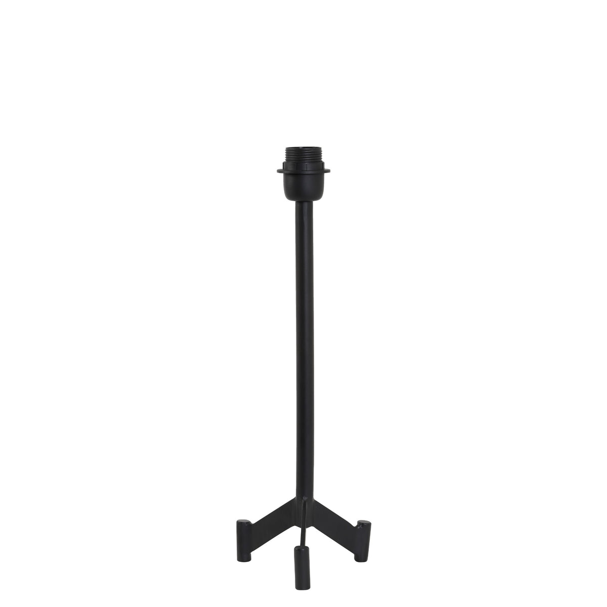 Light & Living lampvoet Dennis - zwart - 15.5x15.5x40cm