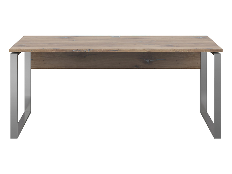 Biurko Nevada 180 cm dąb flagstaff ciemny