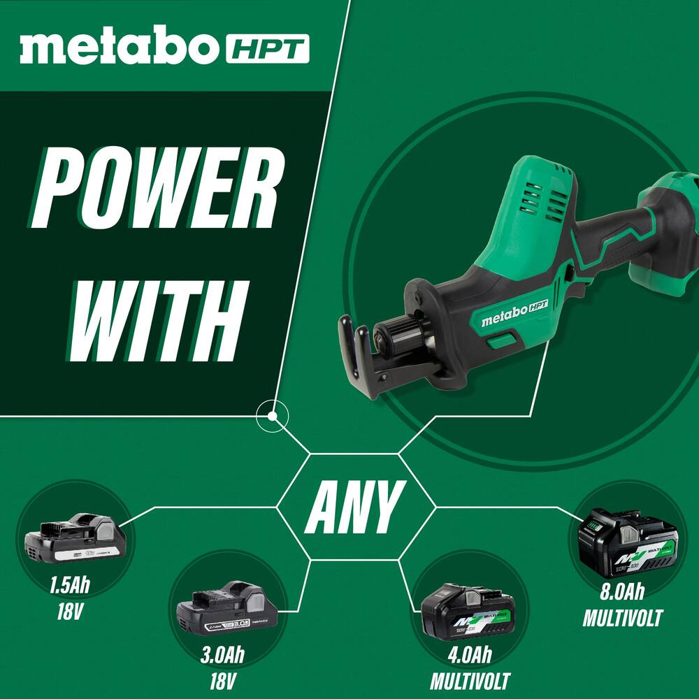 Metabo HPT 18V Cordless Reciprocating Saw