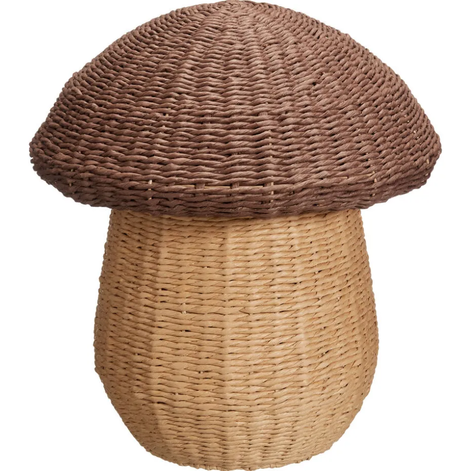 Kwantum Manden | Mand Paddenstoel Naturel ø 45×47 Cm Ø045X047CM