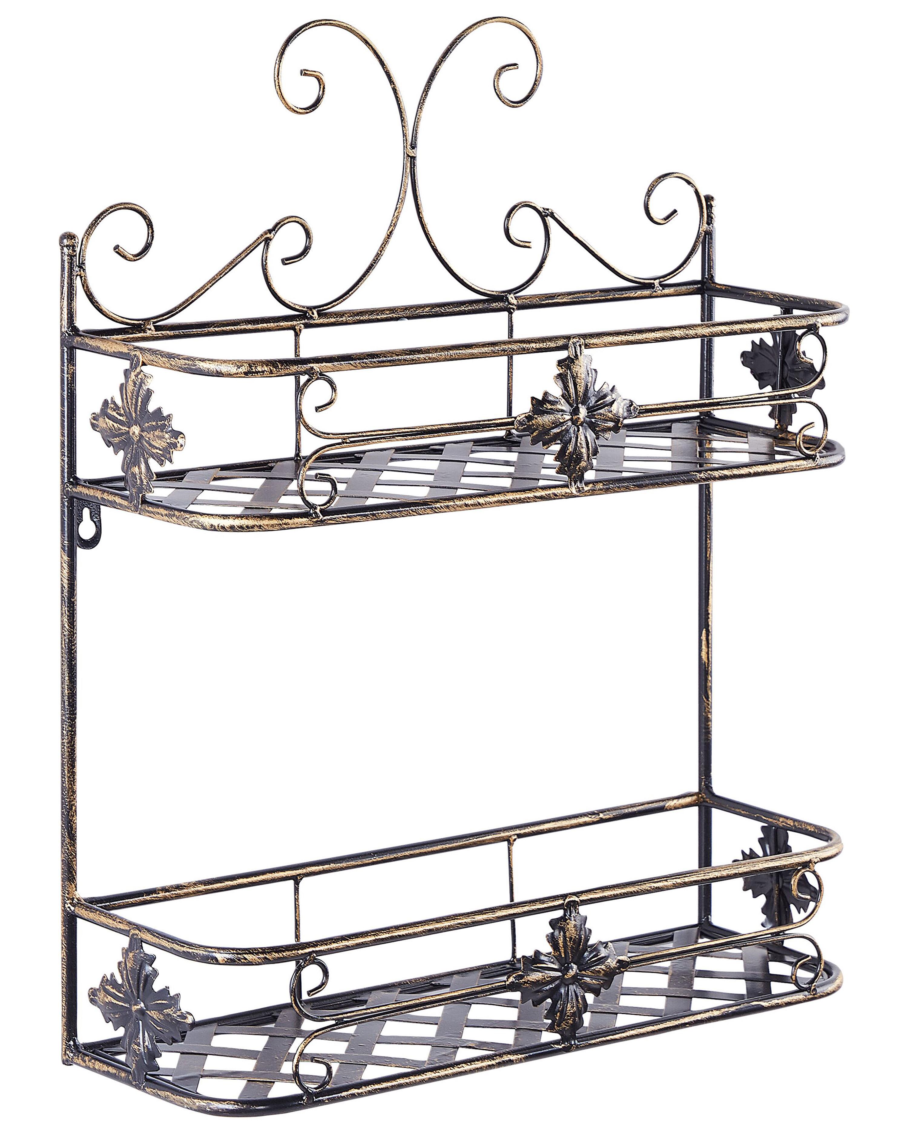 Wall Shelf MARAYES Metal Black