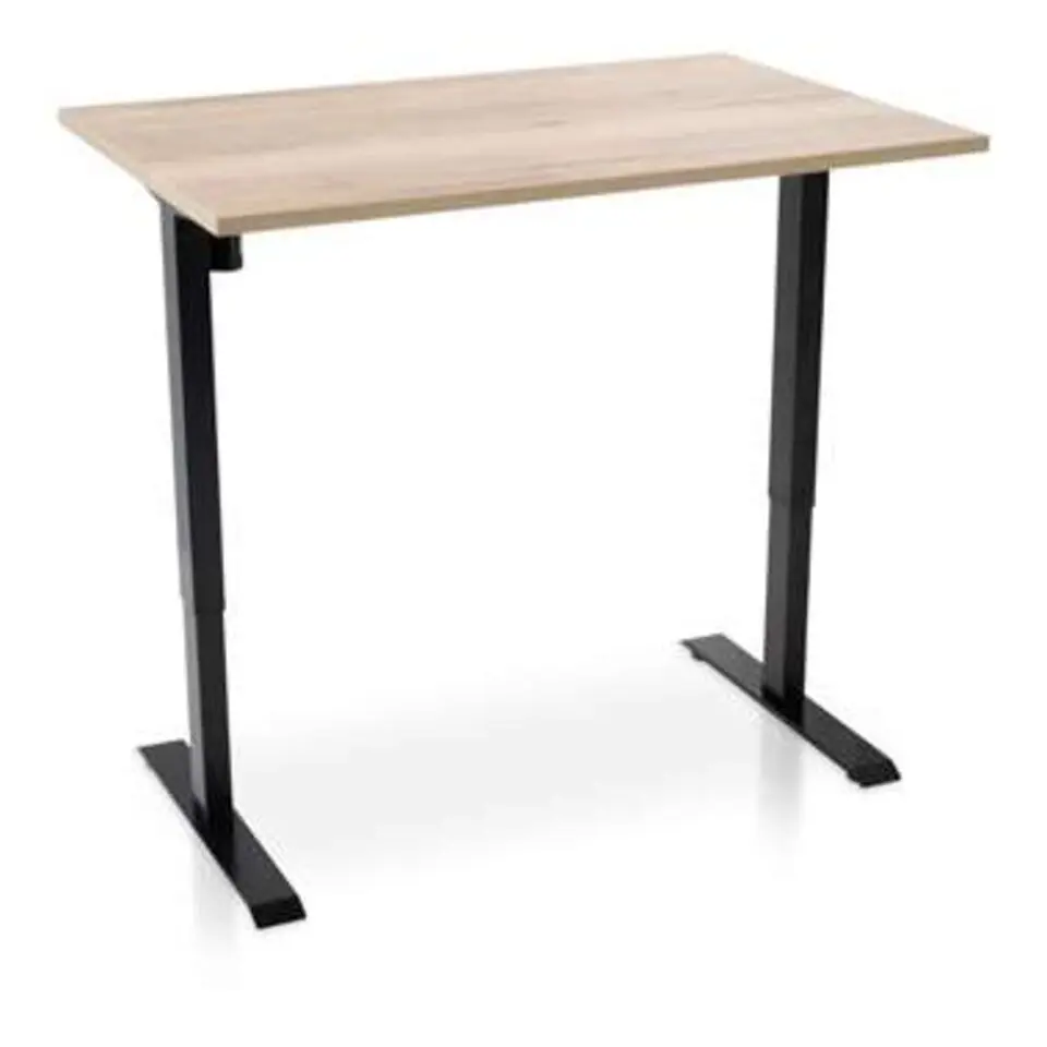 MRC EASY elektrisch ARBO zit-sta bureau - 120x80 cm - robuust eiken