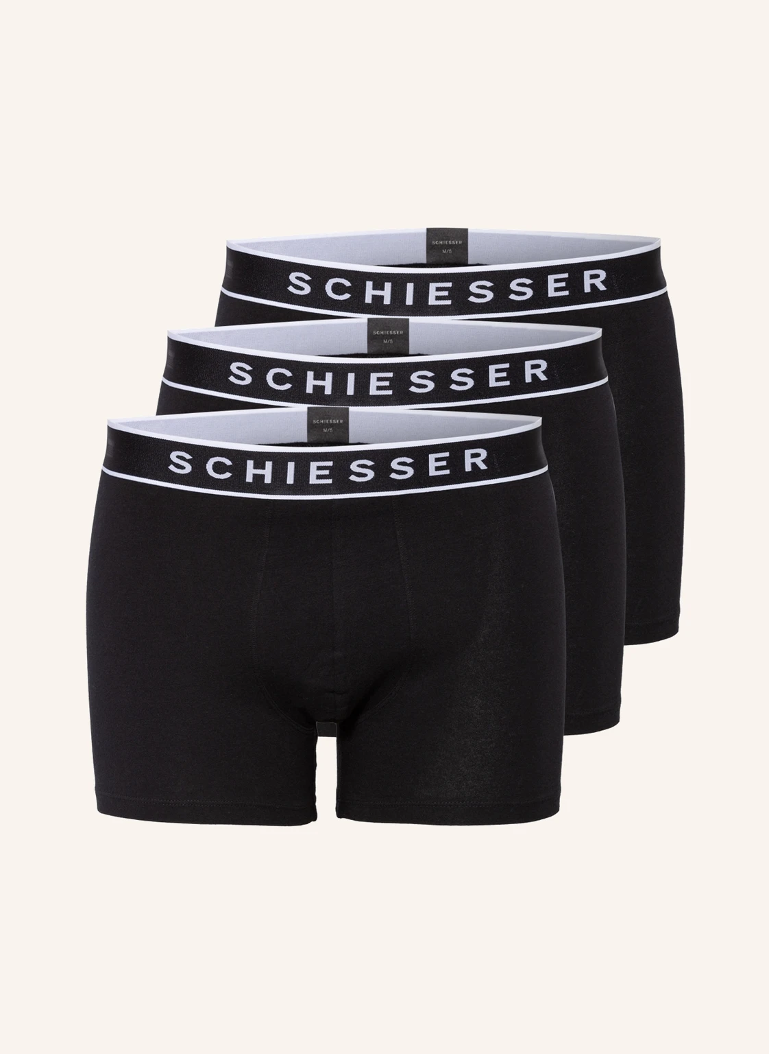 SCHIESSER 3er-Pack Boxershorts 95/5