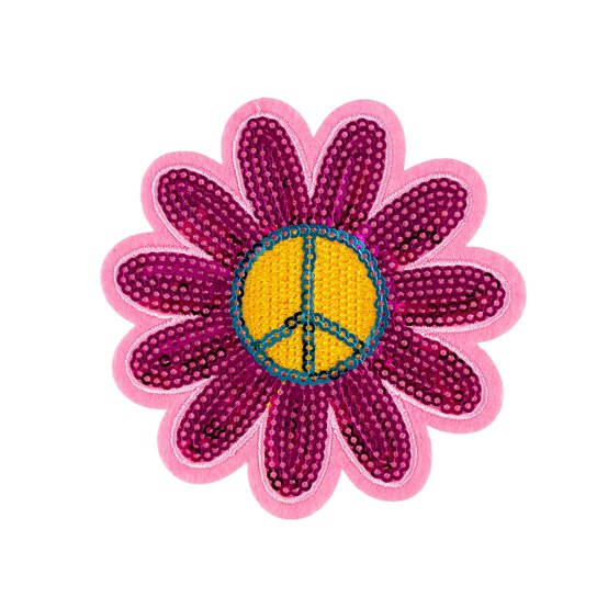 Flower Iron-On Patch