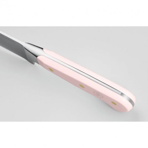 Wusthof Classic Double Serrated Bread 23cm Knife | Pink Himalayan Salt