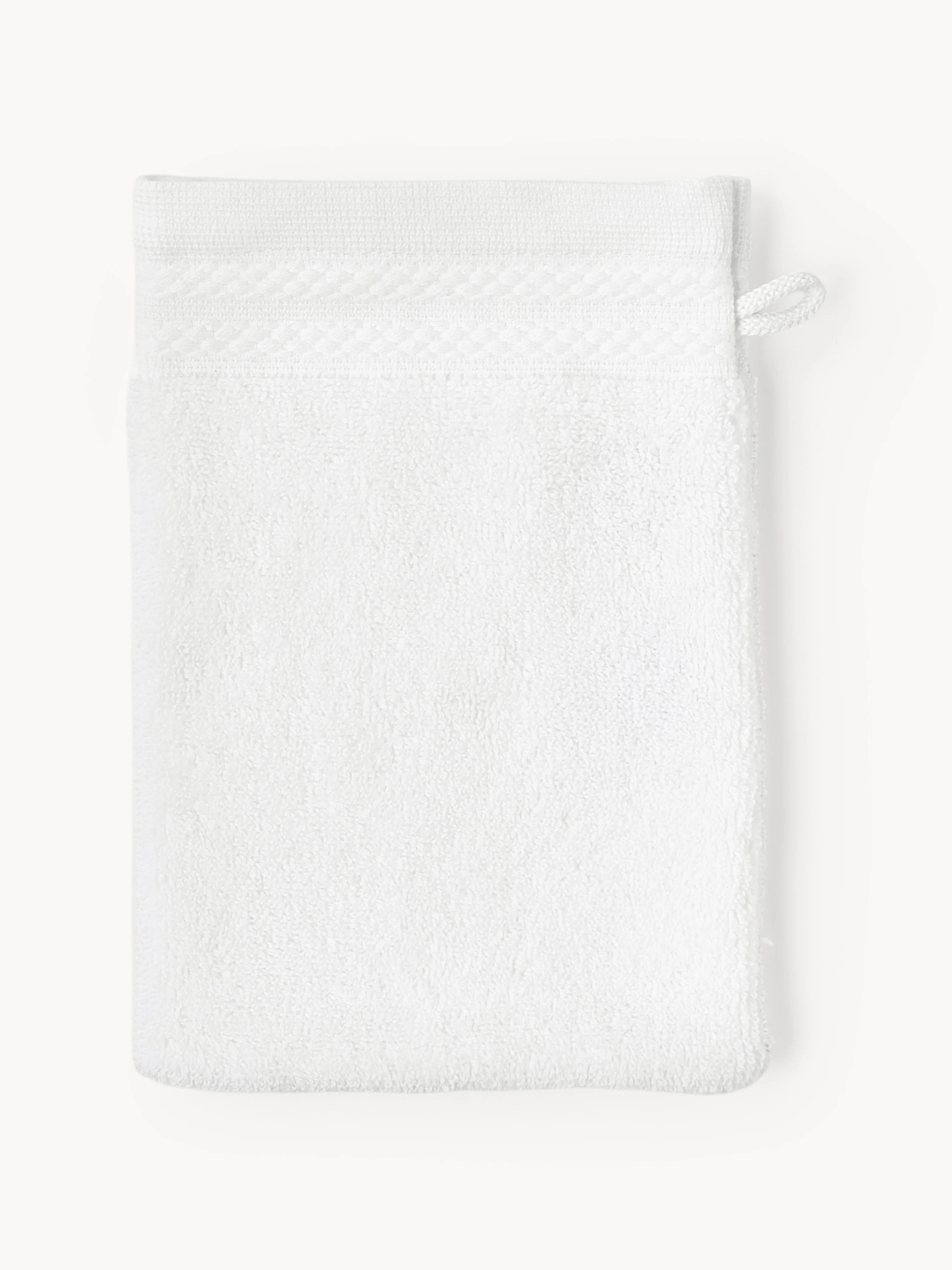 Waschhandschuhe Premium aus Bio-Baumwolle, 2er-Set