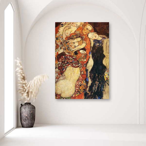 Feeby Obraz na płótnie Panna Młoda G. Klimt 40x60