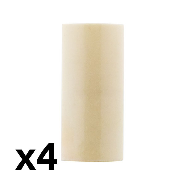 Lot de 4 manchons IRL diamètre 20mm - Blanc - Zenitech