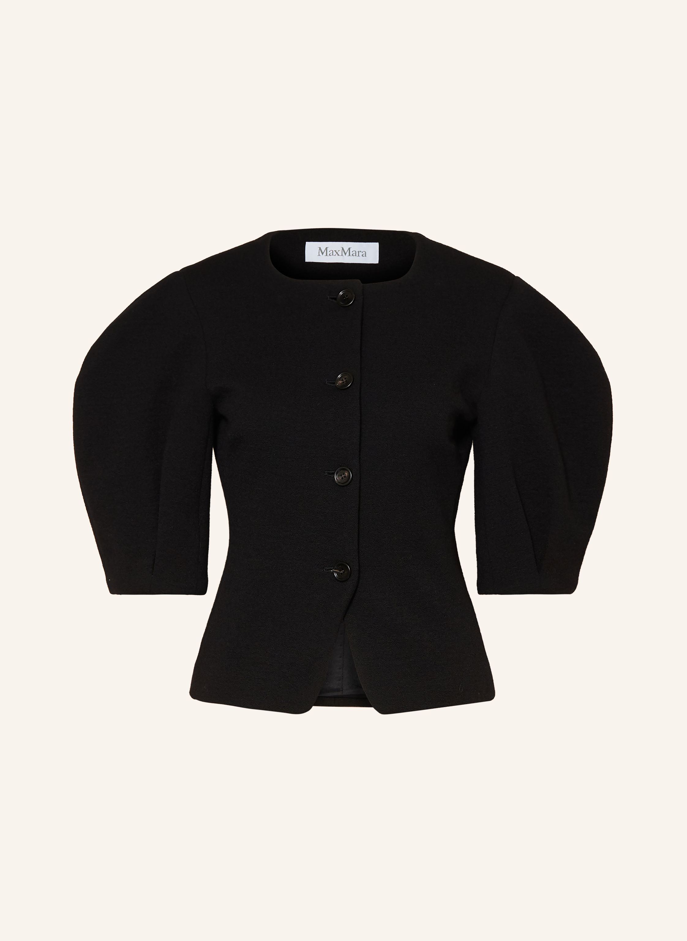 Max Mara Bouclé-Jacke ZERO
