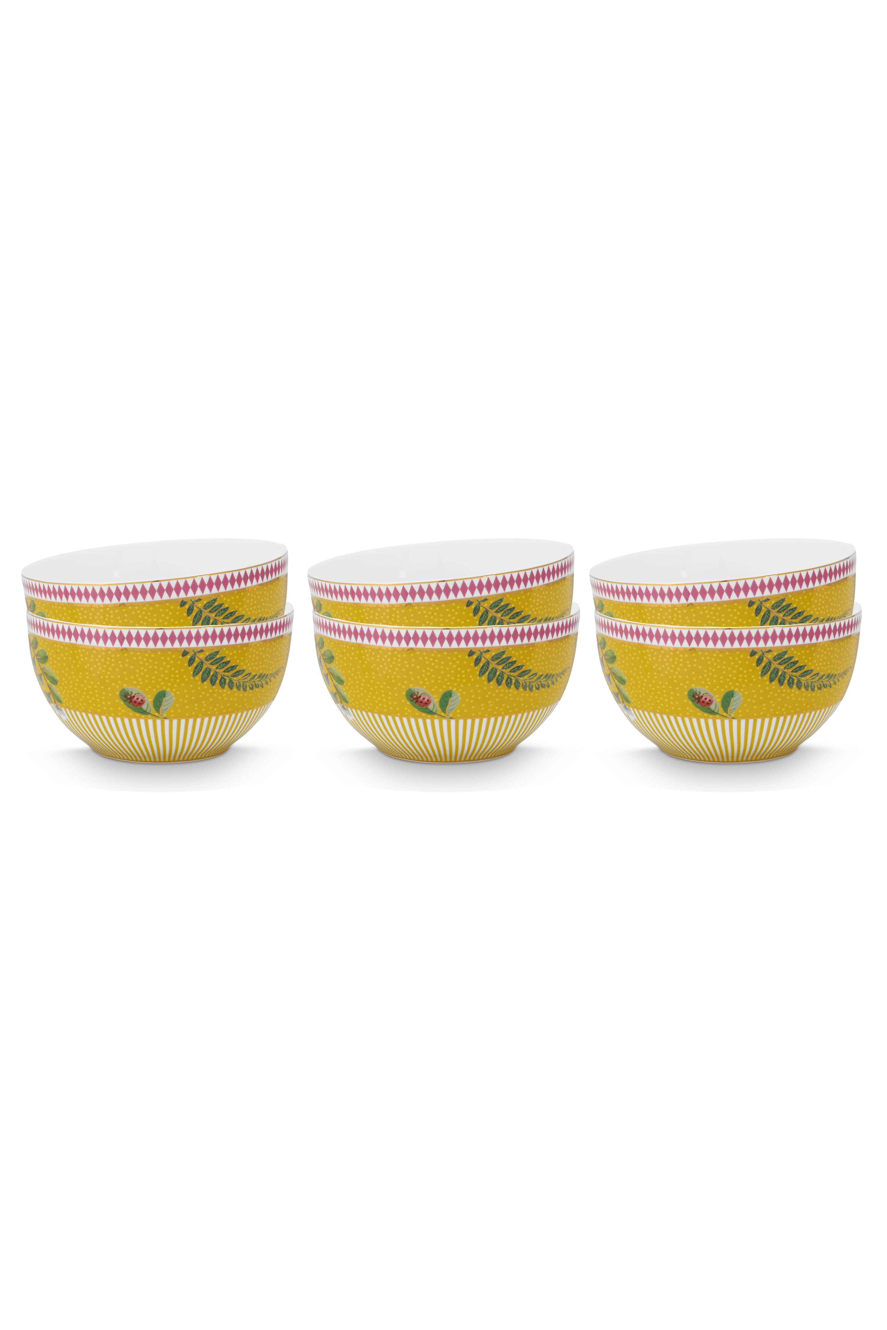 Pip Studio - La Majorelle Kommen - Servies set van 6 - 12cm
