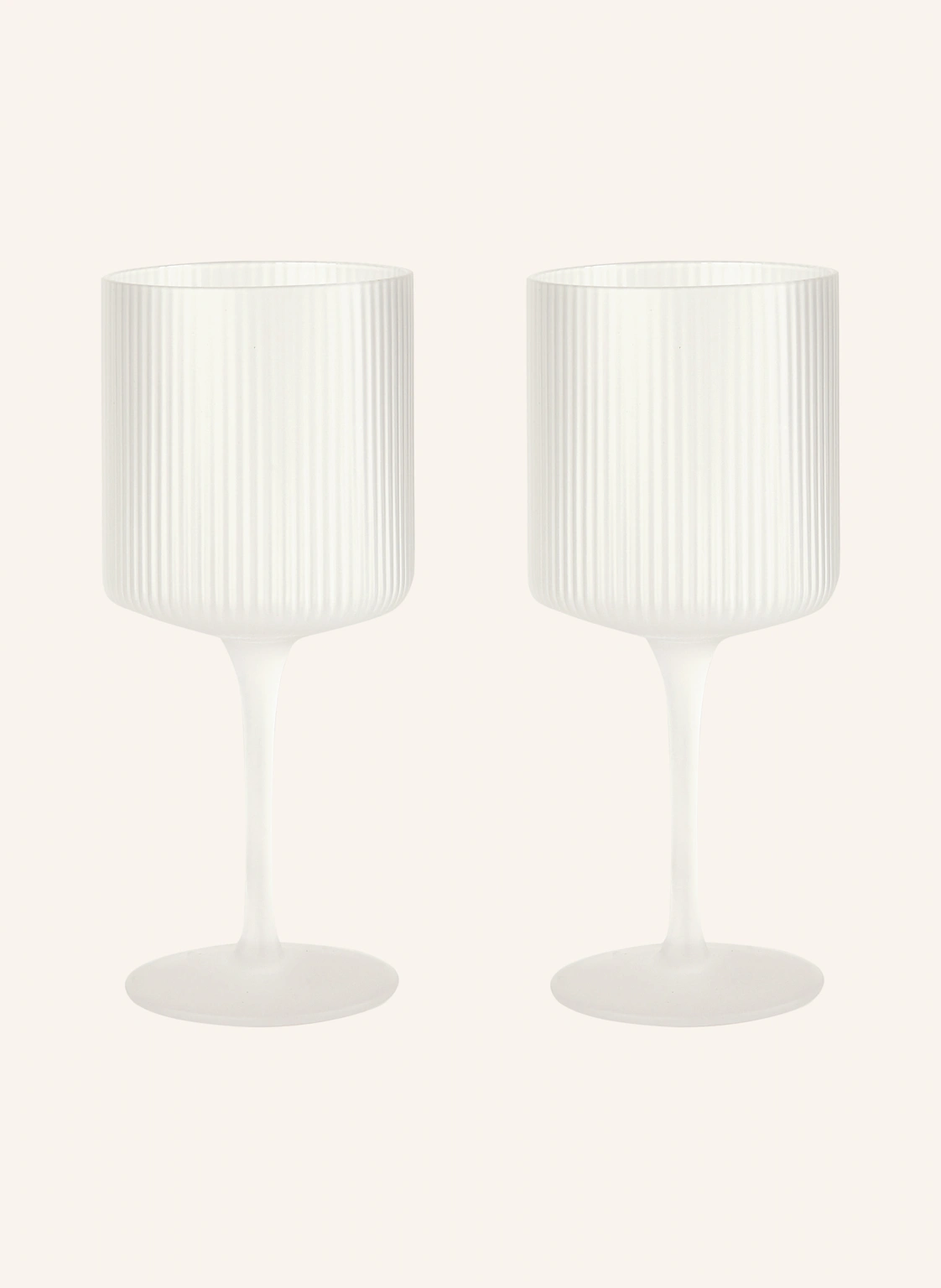 Ferm LIVING 2er-Set Weingläser RIPPLE
