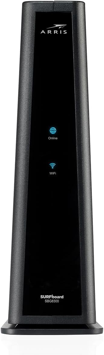 ARRIS (SBG8300) - Cable Modem Router Combo - Fast DOCSIS 3.1 Gigabit & AC2350 WiFi  Comcast Xfinity  Cox  Spectrum & more  1 Gbps Max Internet Speeds   4 OFDM Channels