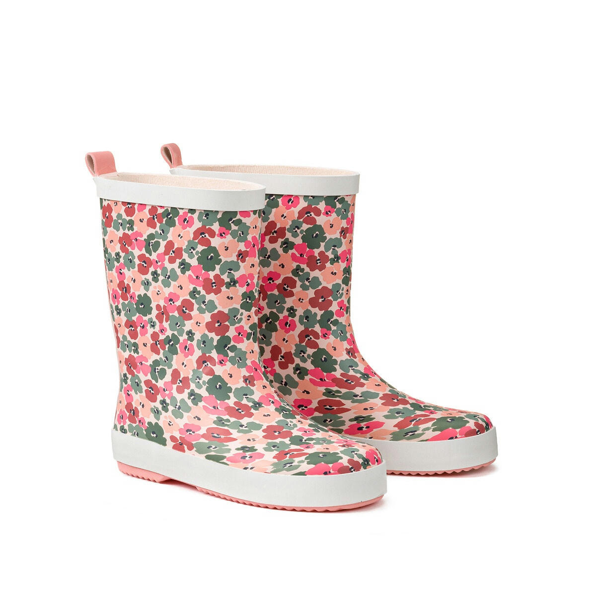 Bottes de pluie, imprimé fleurs