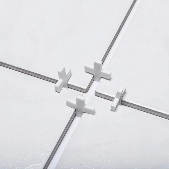 Fliesenkreuz, Kunststoff, weiß, 4 mm, 250 St.