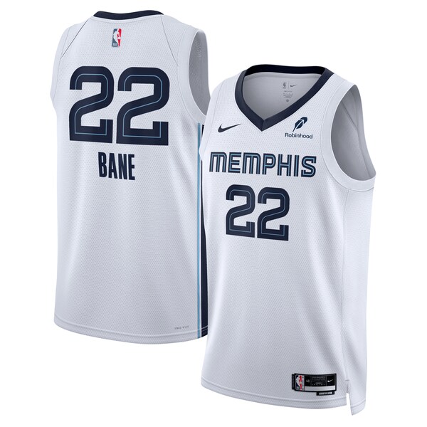 Desmond Bane Memphis Grizzlies Nike Unisex Swingman Badge Player Jersey - Association Edition - White
