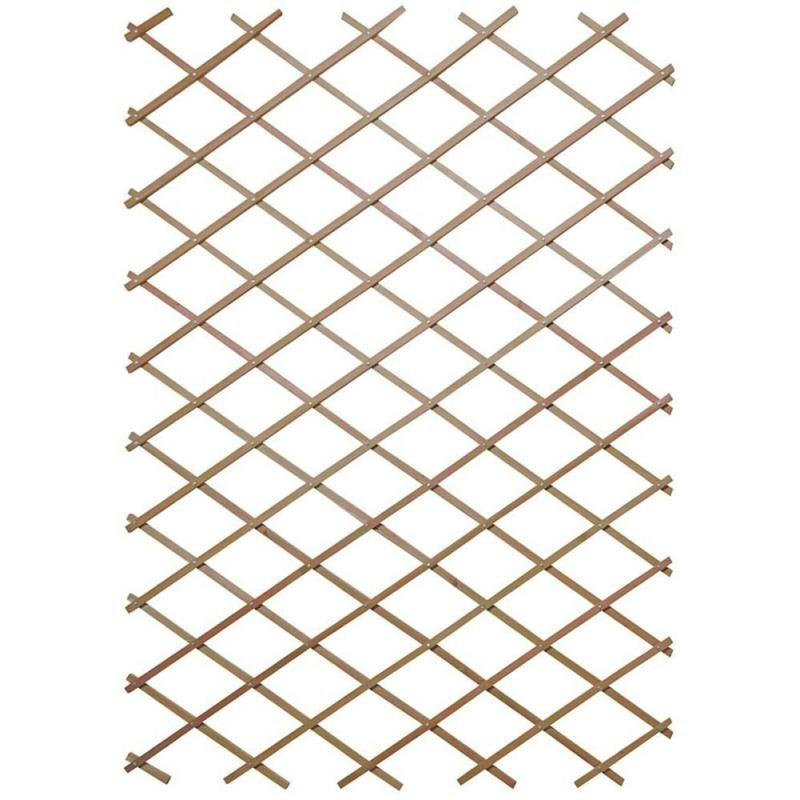 - Panneau treillis en bois 120 x 180 cm