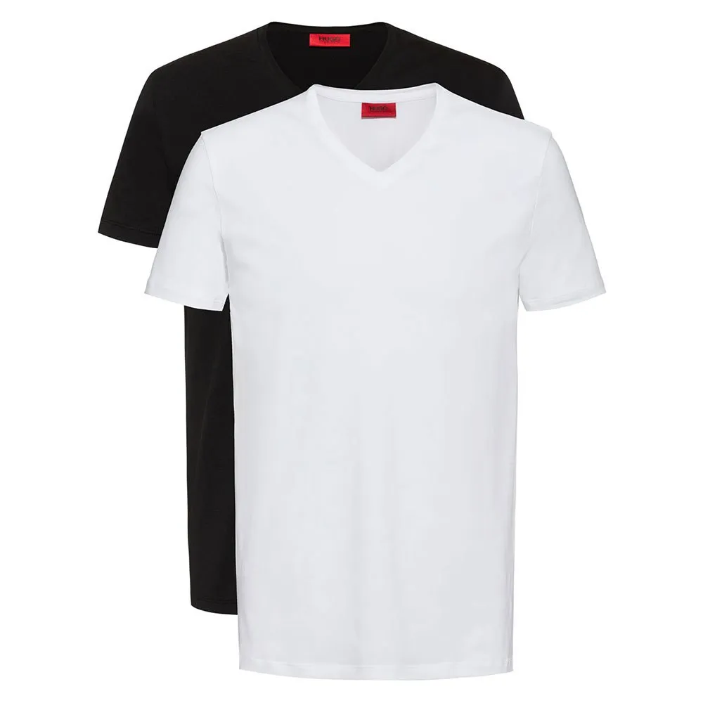 HUGO Short sleeve v neck T-shirt