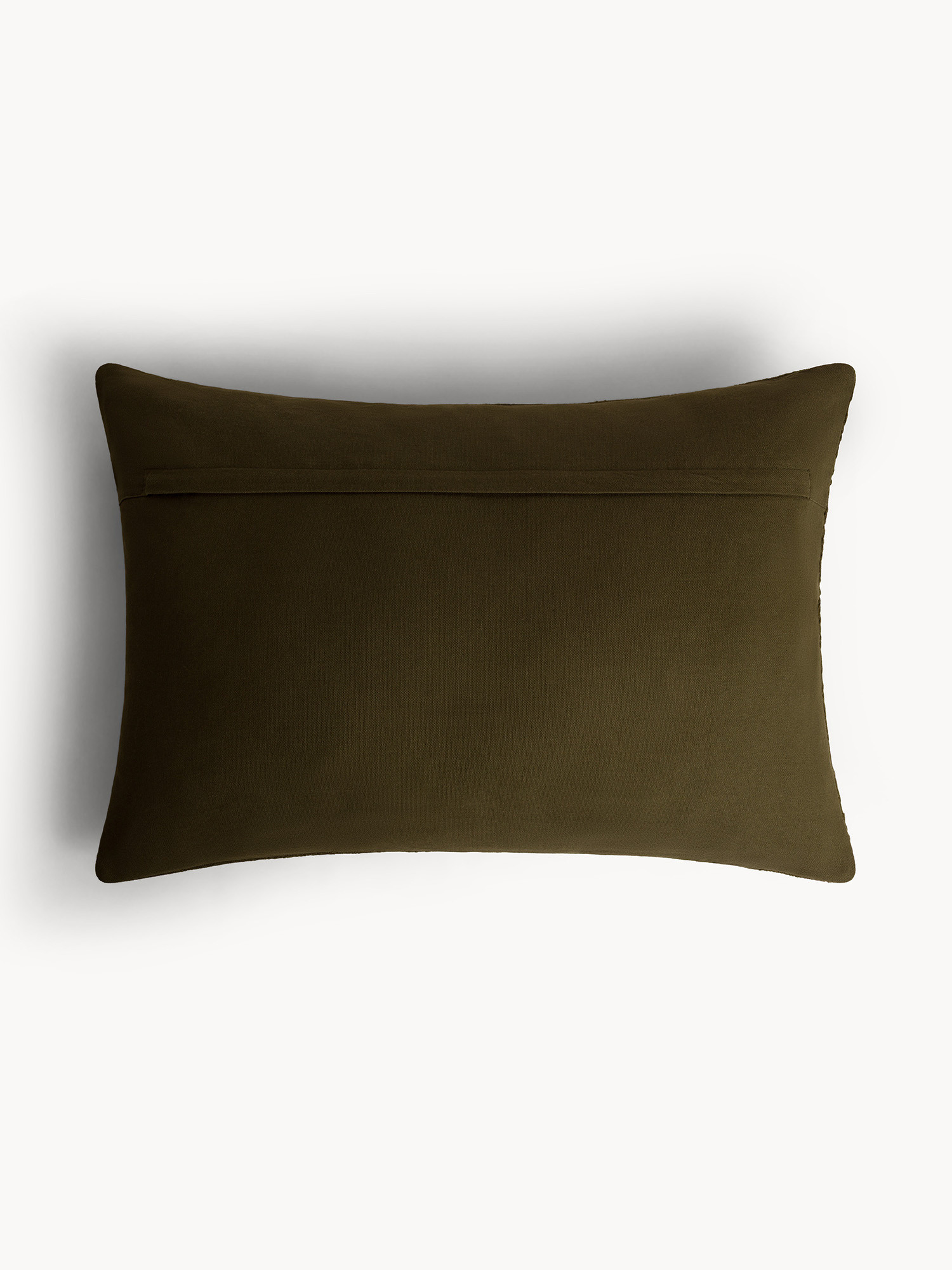 Cuscino 40x60 cm in puro cotone jacquard motivo floreale