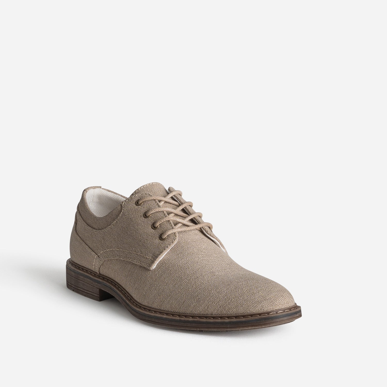 Derby beige textile chiné